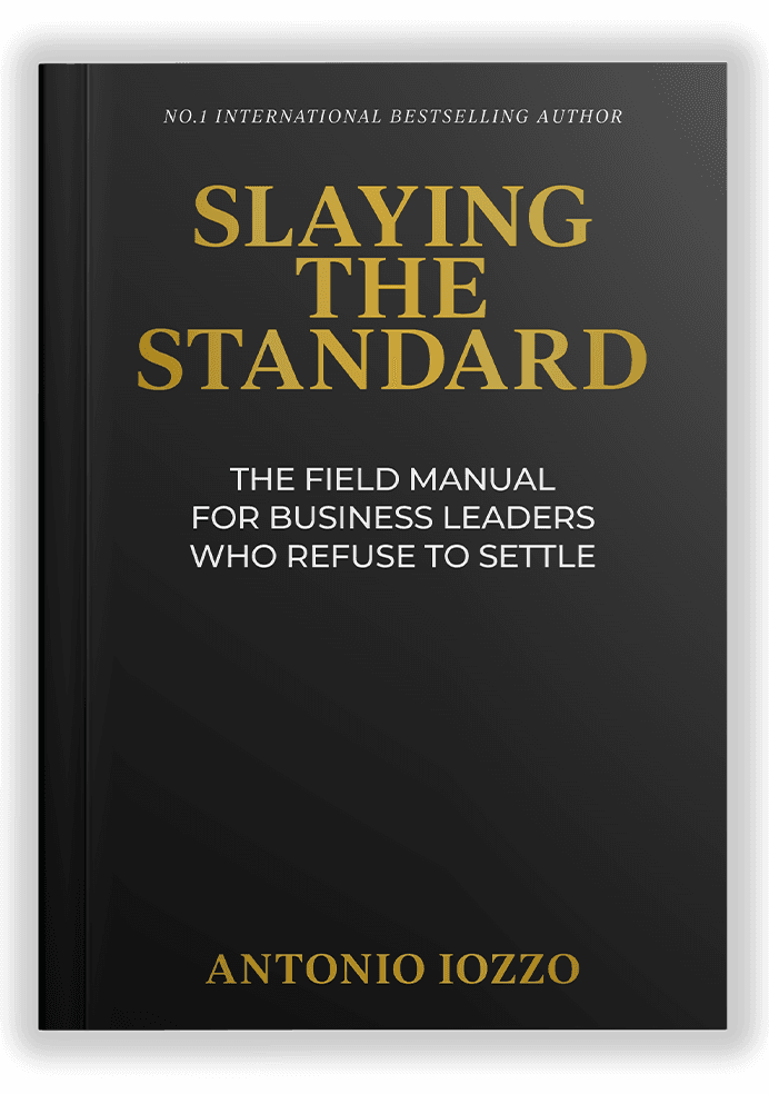 Antonio Iozzo Book Mockup Slaying The Standard